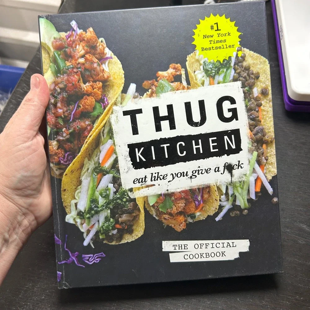 Thug Kitchen Eat Like You Give a F*ck The Official Cookbook Hardcover Vegan 2014